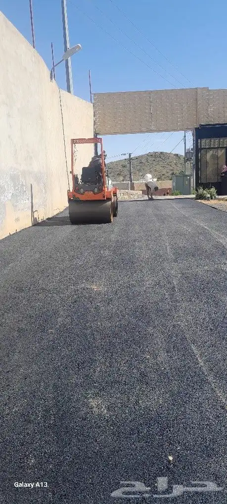 مقاولات الاسفلت الحار والمقشور والتخطيط ودك الارضي 39