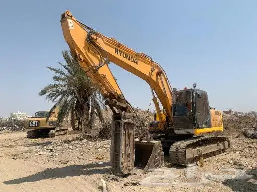 بوكلينات ايجاري يومي وشهري للحفر والهدم والتكسير 3