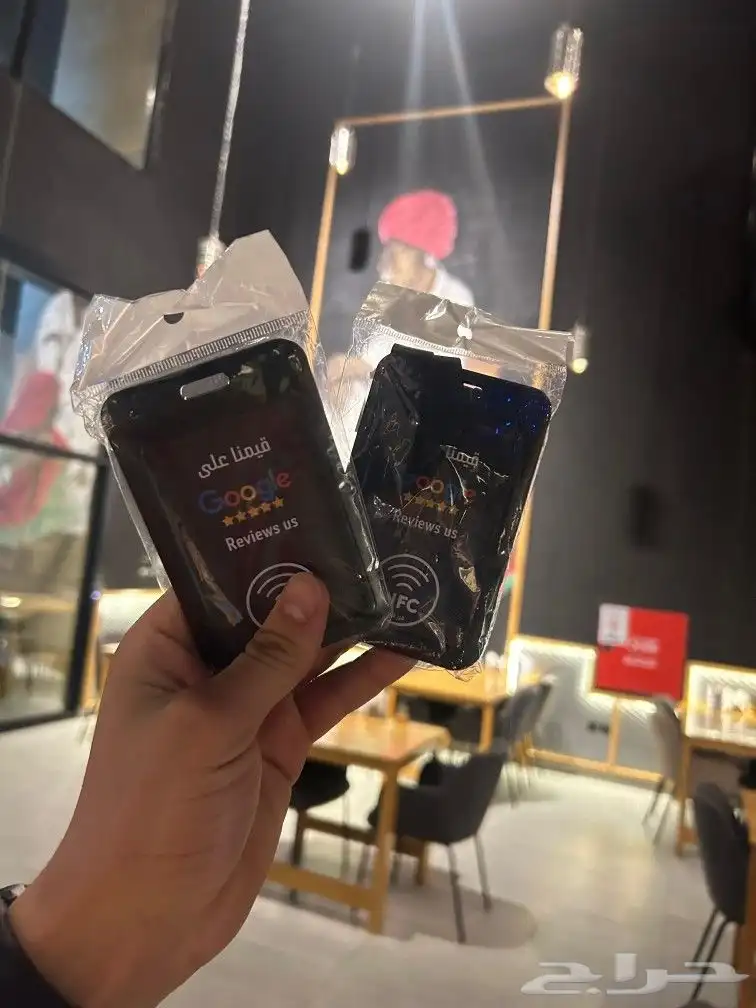 هل سمعت عن كارت واستاند تقييمات جوجل ماب NFC بلمسة واحدة 8