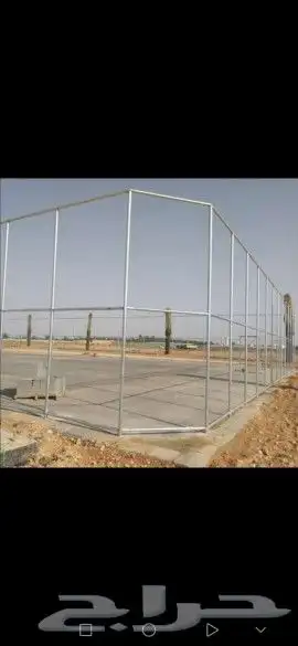 تسوير المزارع والأراضي البيضاء وتركيب شبوك الملاعب 8