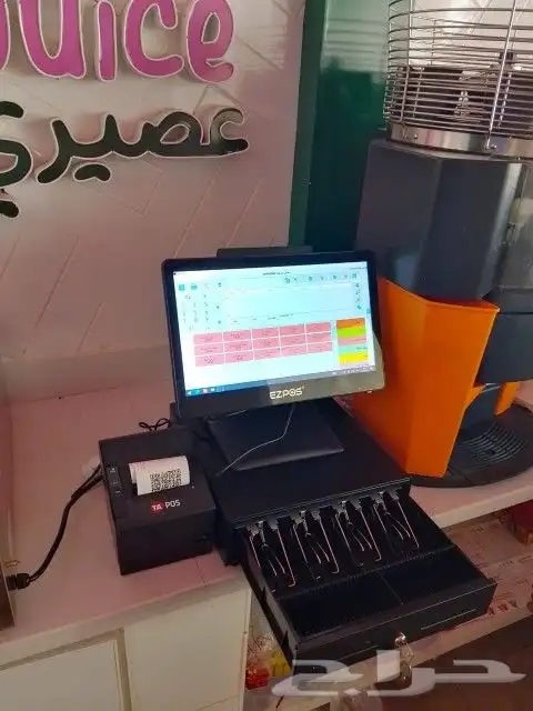 جهاز كاشير مطعم جهاز كاشير بوفيه جهاز كاشير تموينات 0