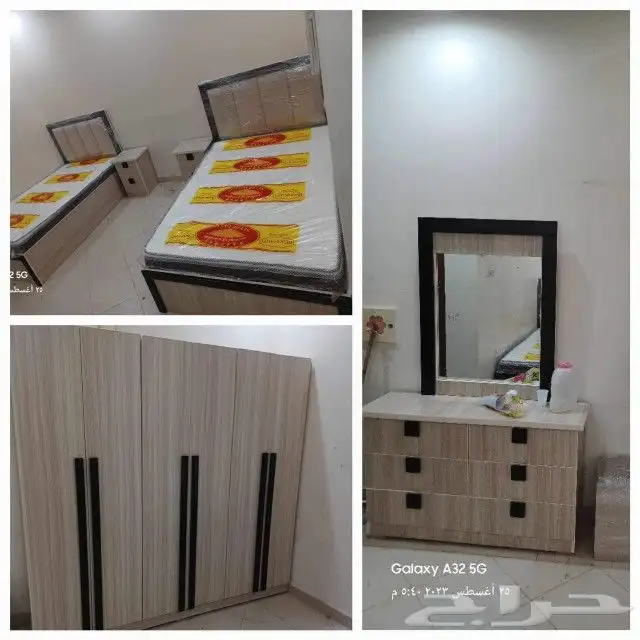 غرف نوم نفرين جديده 1800ريال 16