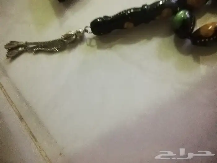 طقم سبحة وخاتم زمرد مع سبحه هدية 2