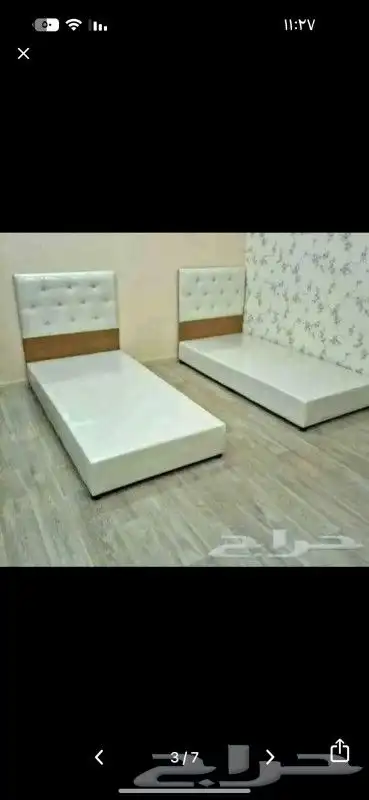 متوفر لدينا سرير نفر واحد مقاس 90 190 سرير نفر ون 6