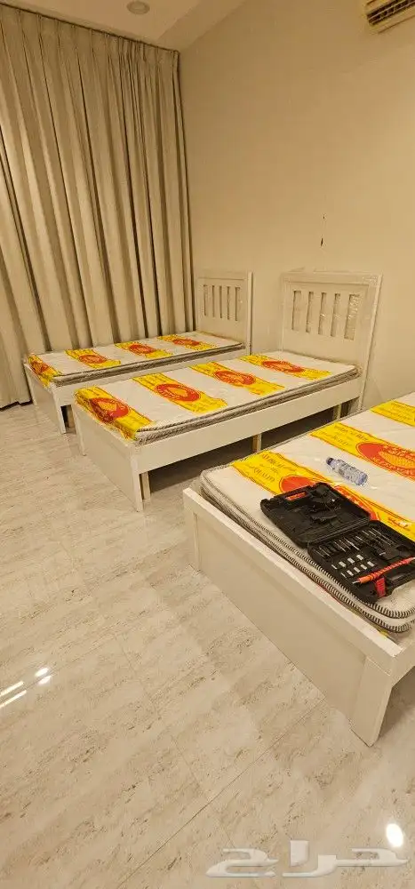 متوفر لدينا سرير نفر واحد مقاس 90 190 سرير نفر ون 1
