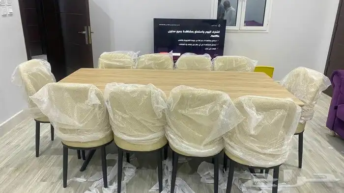 طاولات رخام و خشب 9