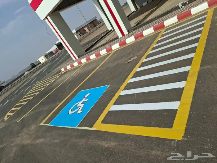 أعمال تخطيط الطرق ومواقف السيارات ومحطات البترول 5