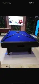 بلياردو خشب 7 و 8 و 9 قدم جديد بلكرتون جودة ممتازة 16