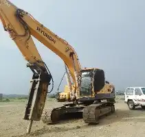 بكلين الإيجار مقاولات مباني حجر وقص اراضي وفك خطوط وحفر وهدم 6
