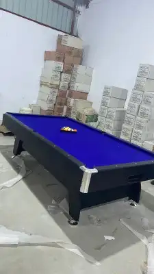 بلياردو خشب 7 و 8 و 9 قدم جديد بلكرتون جودة ممتازة 13