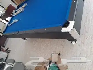 بلياردو خشب 7 و 8 و 9 قدم جديد بلكرتون جودة ممتازة 8