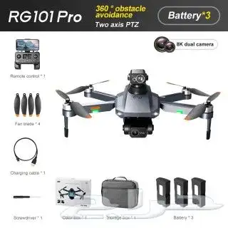 Drone طائرة درون مع جامبل وتجنب عقبات 5