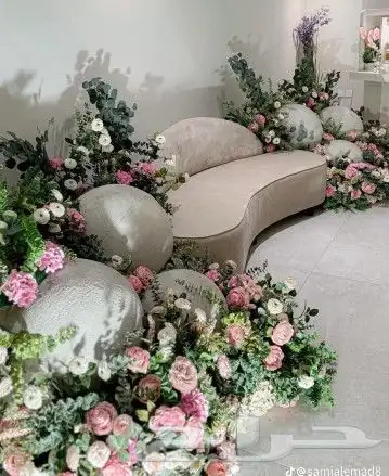 كوشات عروسه مداخل استقبال سماعات كشاف عروسه 2