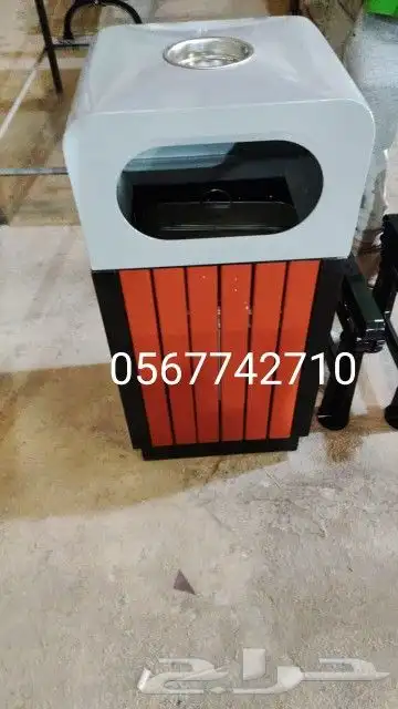سلات نفايات خشبية 11