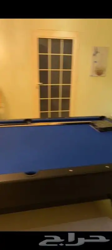 بلياردو خشب 7 و 8 و 9 قدم جديد بلكرتون جودة ممتازة 5