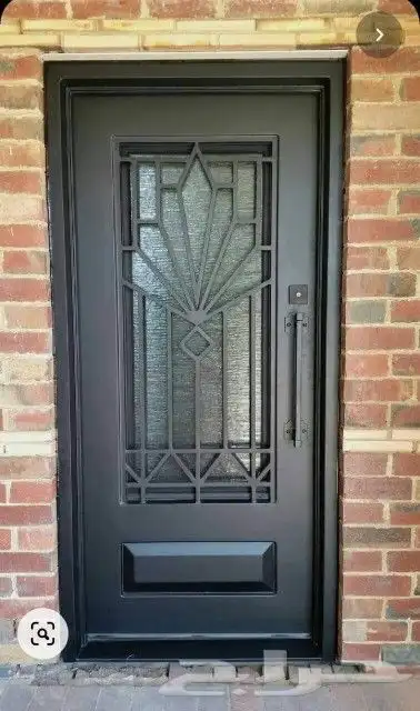 حداد جده ابواب حديد شبك حمايه مظلات سواتر جميع اعمال الحداد 4