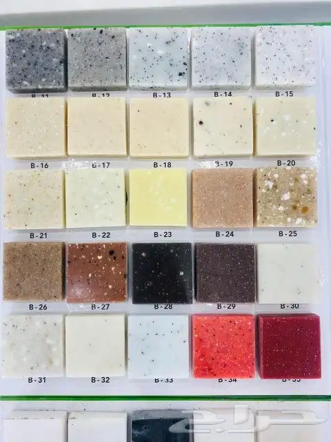 تفصيل كونترات رخام صناعي كورين من مصنع مباشره 4