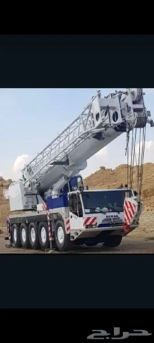 كرينات جميع الاحجام للايجار اليومي والشهري 3