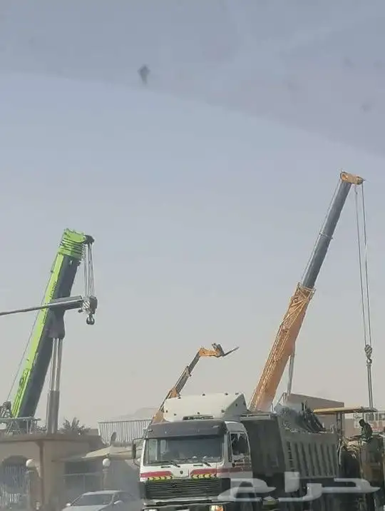كرينات جميع الاحجام للايجار اليومي والشهري 0