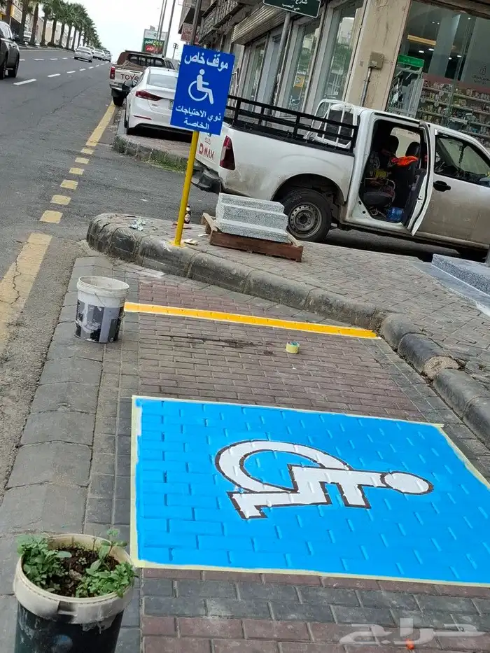 أعمال تخطيط الطرق ومواقف السيارات ومحطات البترول 4