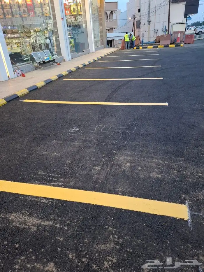 أعمال تخطيط الطرق ومواقف السيارات ومحطات البترول 6