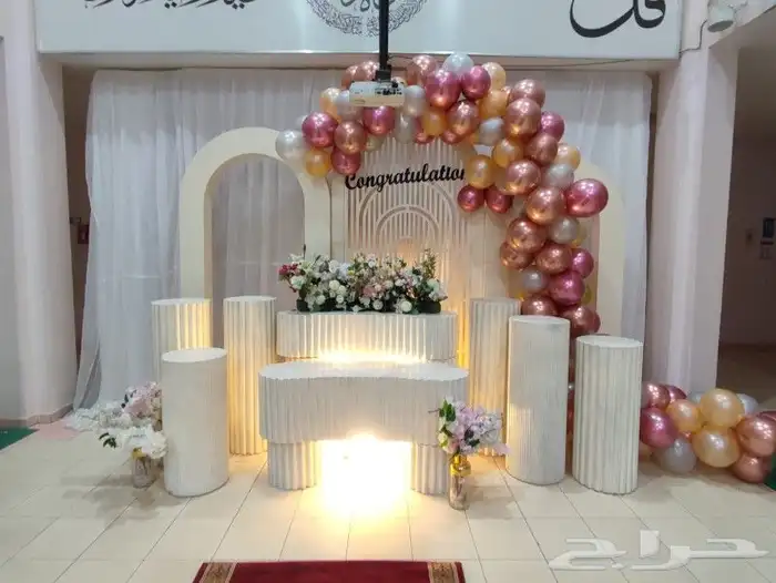 كوشات عروسه مداخل استقبال سماعات كشاف عروسه 8
