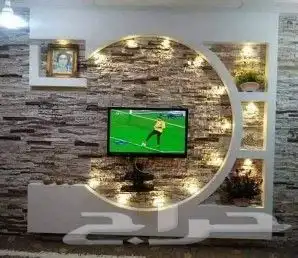 معلم شلالات وافران حجريه واجهات حجريه وبناء عظم 7