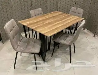 طاولات طعام خشب ماليزي أشكال جديدة وتركي وصيني 15