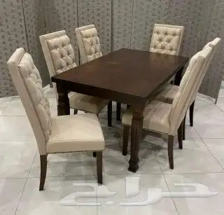 طاولات طعام خشب ماليزي أشكال جديدة وتركي وصيني 12