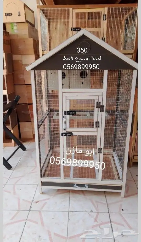 اقفاص طيور عروض لمدة اسبوع 4