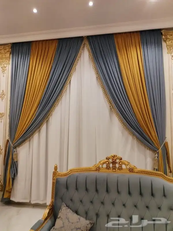 تنجيد كنب و تفصيل ستائر و مجالس 9