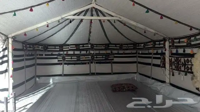 خيام بيض بيوت شعر ابيض تجهيز مخيمات 5