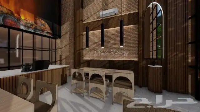 تصميم مطاعم 3d 0