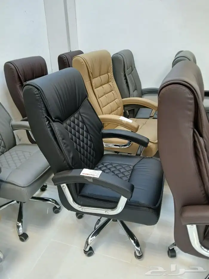 كراسي مكتبيه ثابت ومتحرك 8