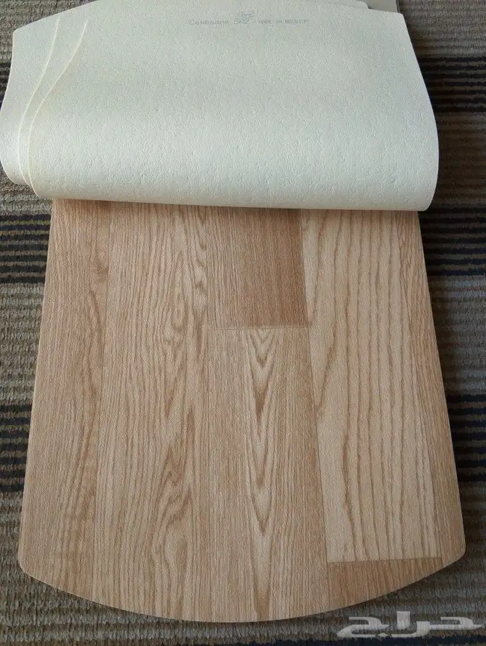 مشمع بلجيكي عالي الجوده شبيه باركيه خشب 9