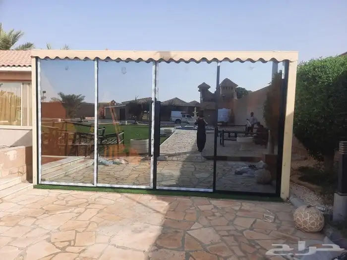 ابواب المنيوم شبابيك المنيوم واجهات المنيوم باب المنيوم شب 1