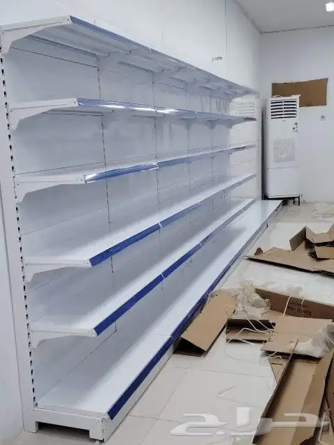 يوجد لدينا رفوف مستوعات شركات وأسواق وتموينات وجميع انواع ال 1