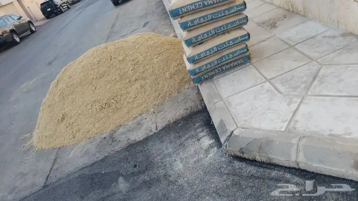 مبسط مواد بناء متكامل بلك رمل سمنت زيرو بحص اتصل نصل 7