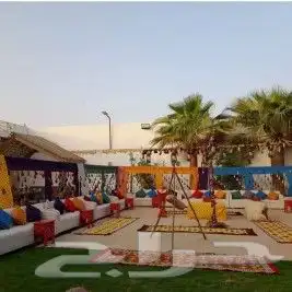 تأجير كراسي وطاولات وكنب وزل وسماعات ومكيفات ومخيمات 3