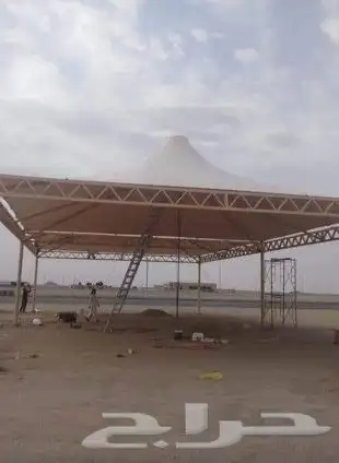 مظلات سيارات وسواتر جده وبيوت الشعر جده فم ونقل 6