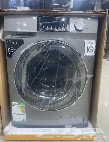 غسالة اتوماتيك جنرال كلاس امامي مع مجفف حراري غسالات غساله 7