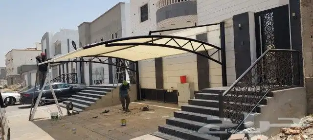 مظلات سيارات وسواتر جده وبيوت الشعر جده فم ونقل 1