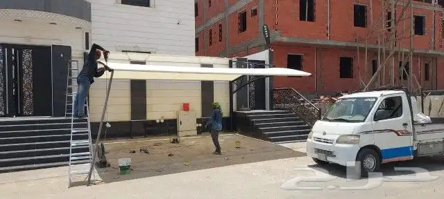 مظلات سيارات وسواتر جده وبيوت الشعر جده فم ونقل 3