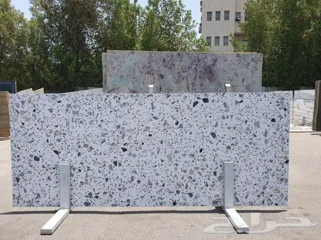 مبيعات جملة الواح بلاط حجر تيرازو ارضيات درج واجهات سيراميك 0