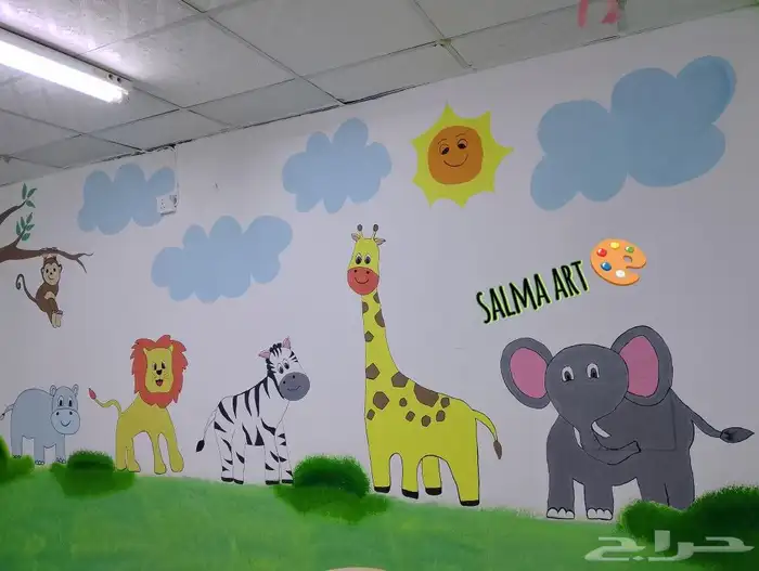 جدد بيتك او حضانتك أو مدرستك بااحلى الرسومات 7