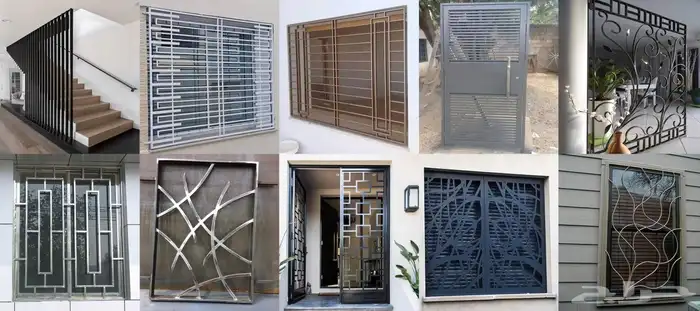ساتر حديد دهان فرن حراري بناء مجالس 4