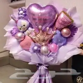 باقات بلالين تنسيق بلالين 8