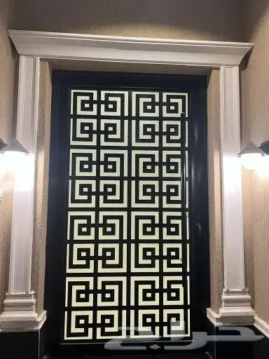 ابواب خارجيه cnc دربزين شبك حمايه جميع اعمال الحداده ف جده 2