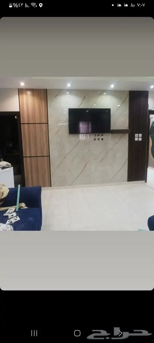 معلم ديكورات المدينة بديل الرخام والخشب ورق حائط شيبورد فوم 9