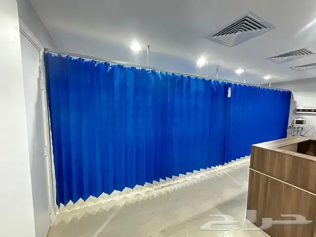 ستائر طبية للمستشفيات والمستوصفات ضد البكتيريا قابلة للغسل 6